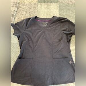 Scrub top Purple Label by Healing Hands. Size XL.